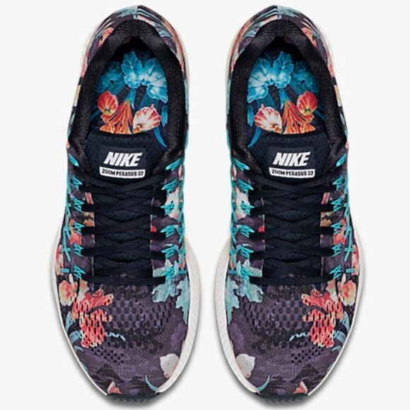 NEW Nike Air Zoom Pegasus 32 Photosynthesis Floral Print Womens 7 US 38 EUR - Picture 6 of 15